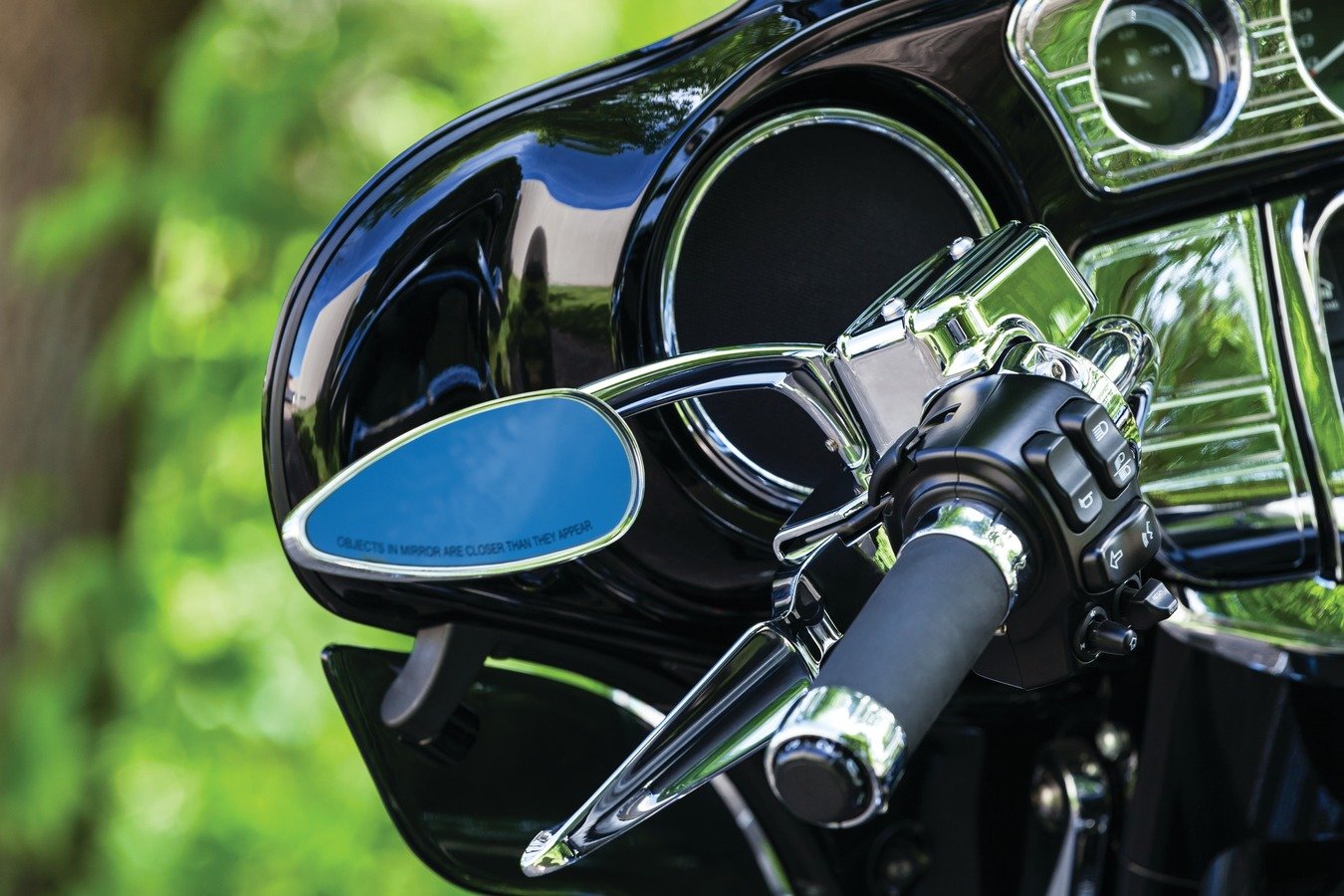 KURYAKYN ティアドロップミラー Amazon.com: Kuryakyn 1707 Chrome Teardrop Mirror : Automotive